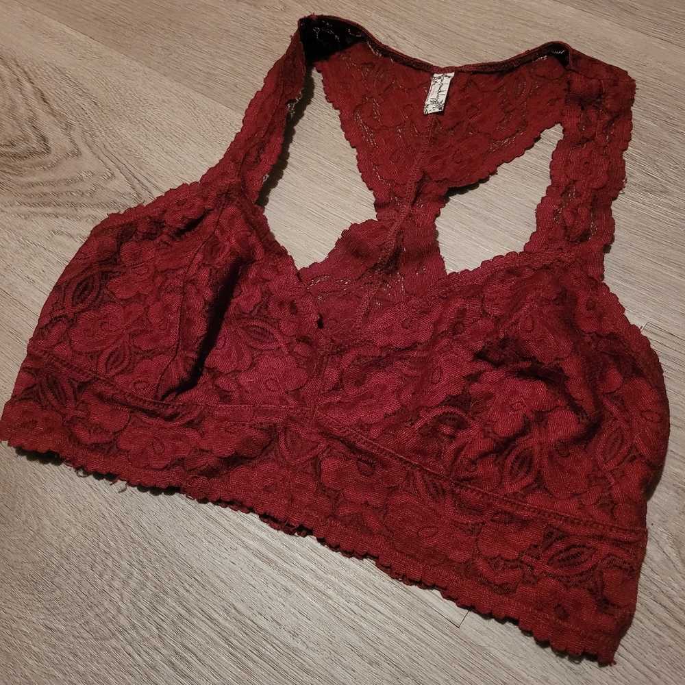 Free People lace bralette